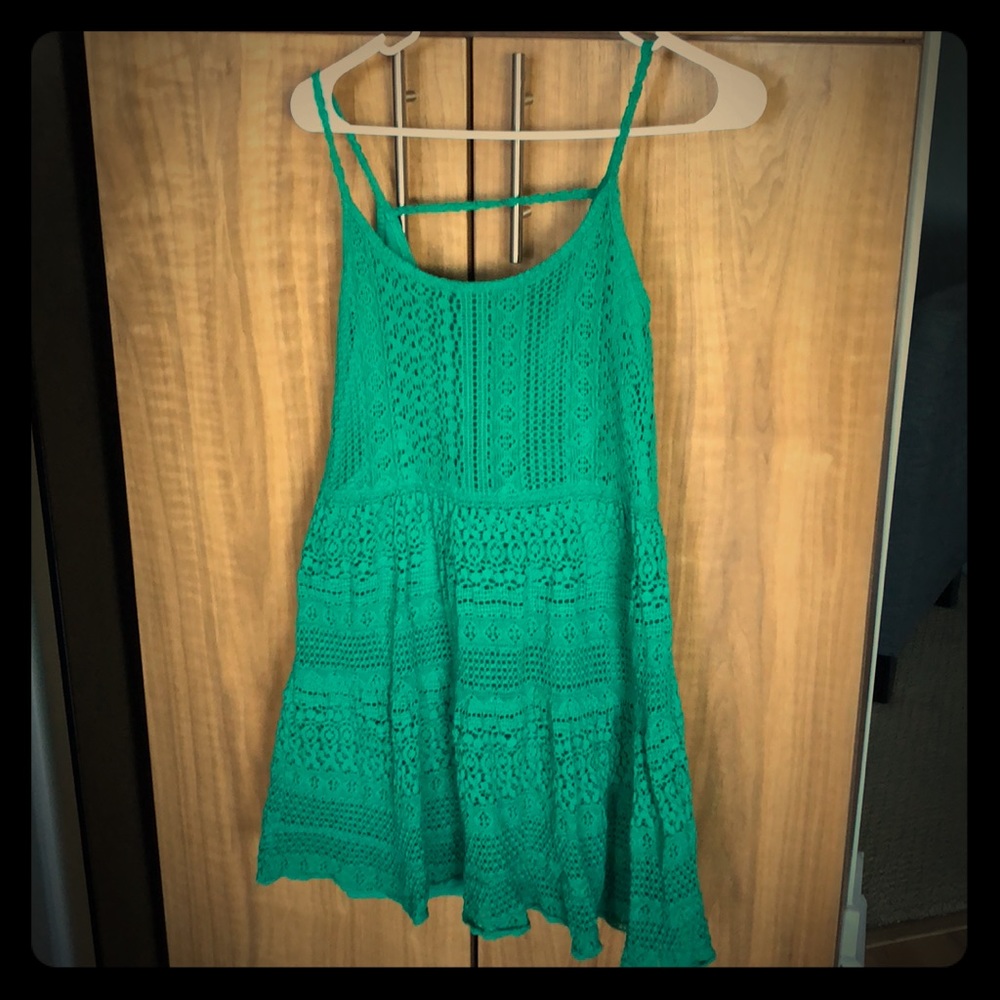 Casual Green Summer Dress
